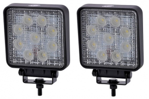 2 x 27w work lamps 12//24v ECE R10 2200lm